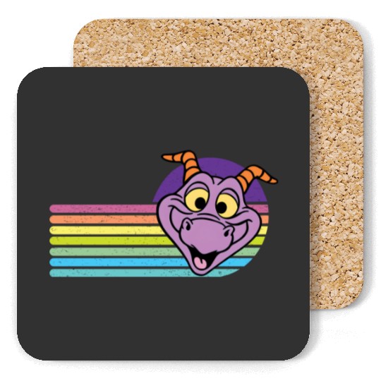 Disney vintage Coasters - Disney figment Coasters - Disney Epcot Coasters