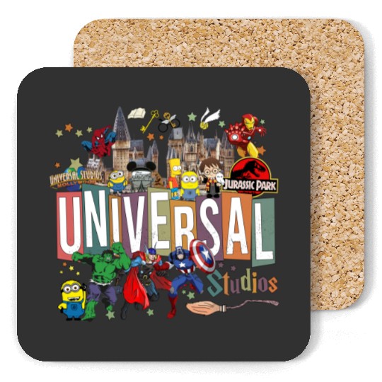 Disney Universal Studios Coasters, Disney Trip Family Coasters, Universal Studio Trip Coasters, Disneyworld Coasters