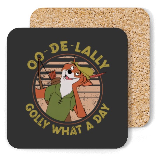 Disney Robin Hood OO De Lally Coasters, Disney Robin Hood Coasters