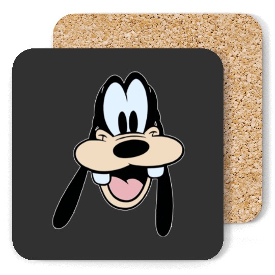 Disney Goofy Face Big Smile Coasters