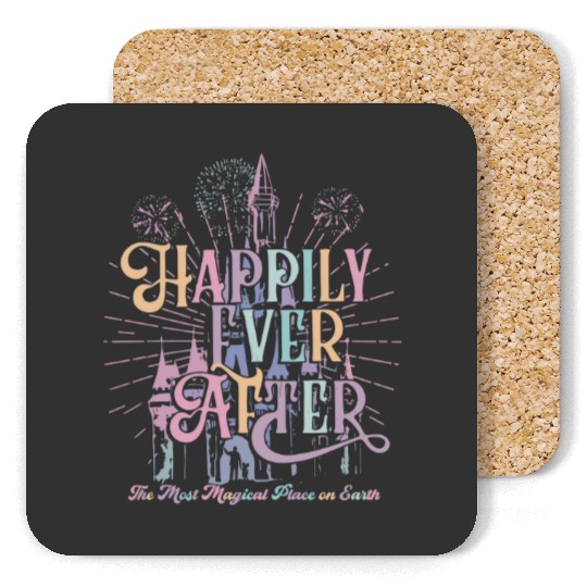 Happily Ever After  Coasters, Disneyworld Coasters, Magic Kingdom Coasters Women