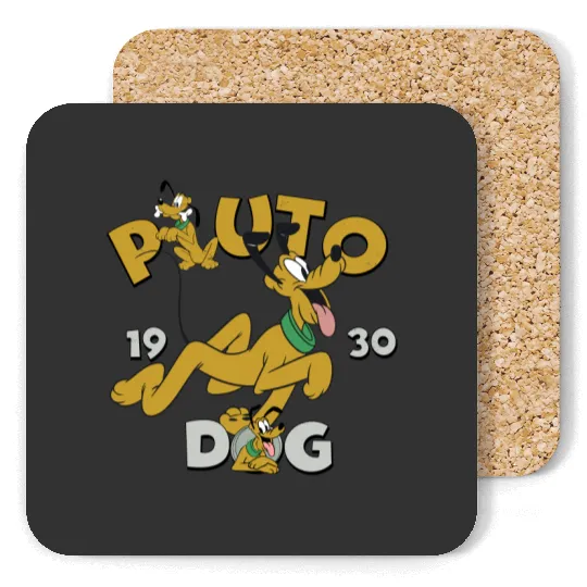 Pluto Est. 1930 Coasters, Disney Pluto Coasters