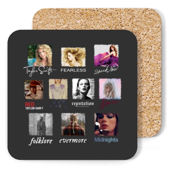 Discover Taylor The Eras Tour Coasters, Taylor New Album Midnight, Swift The Eras Tour Coasters