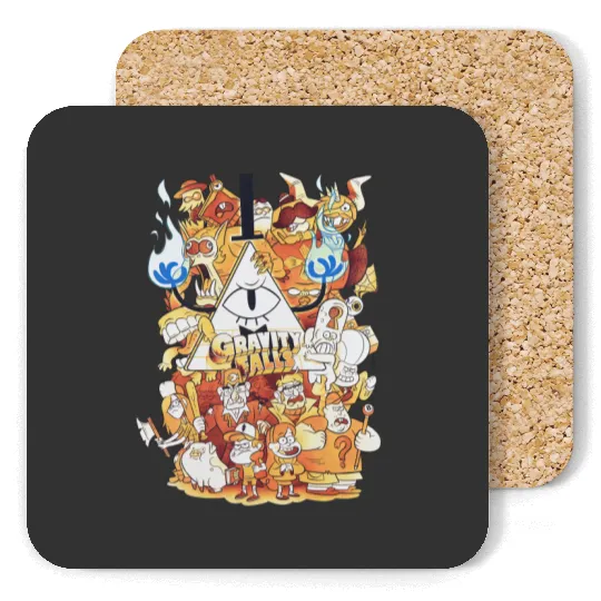 Gravity Falls Mystery Shack Retro 90s Coasters, Gravity Falls Coasters, Dipper Pines Coasters, Mabel Pines Coasters, Disney Characters