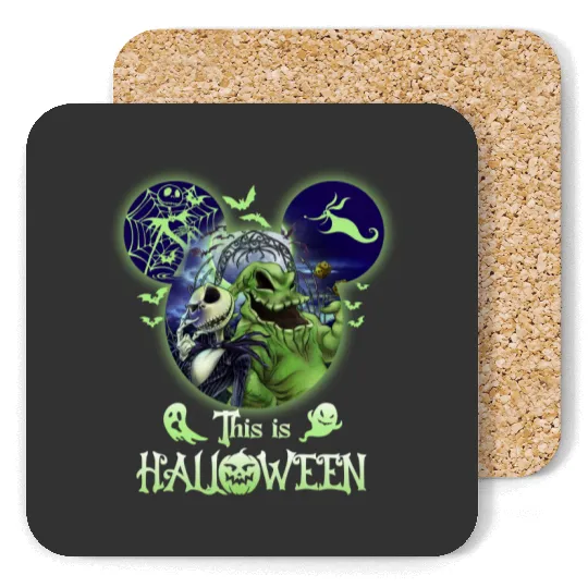 This is Halloween Oogie Boogie Bash 2024 Coasters, Disneyland Halloween Coasters