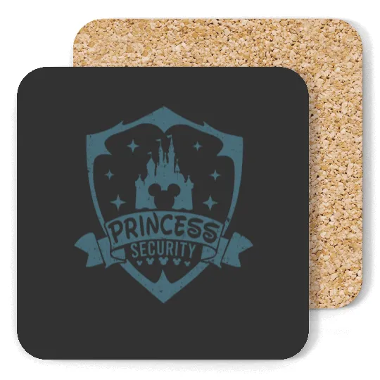 Princess Security Coasters, Disney Dad Security Coasters, Boyfriend Gift, Disney Dad Coasters