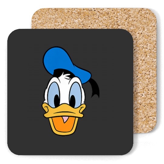 Disney Mickey And Friends Donald Duck Face Small Pocket Logo gifts  Coasters