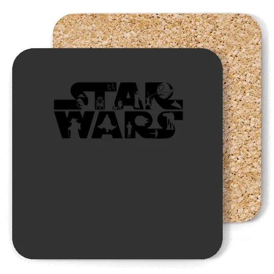 Star Wars Coasters, Star Wars Gift, Disney Star Wars Coasters, Star Wars Lover Coasters