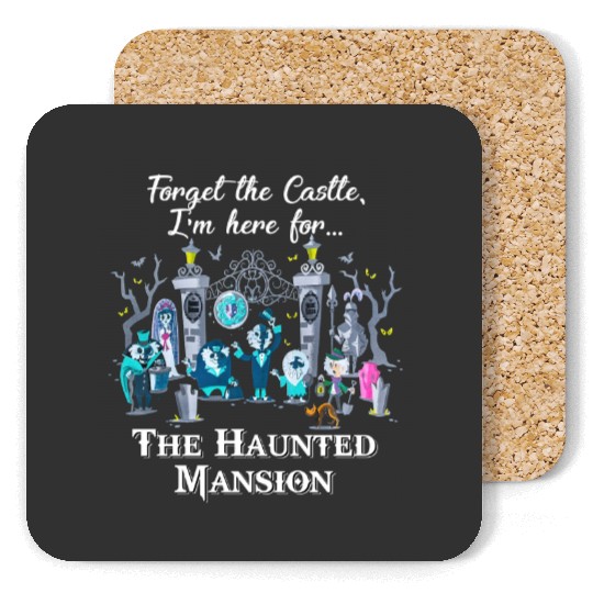 Disney The Haunted Mansion Halloween Coasters, Forget The Castle I'm Here for The Haunted Mansion Coasters