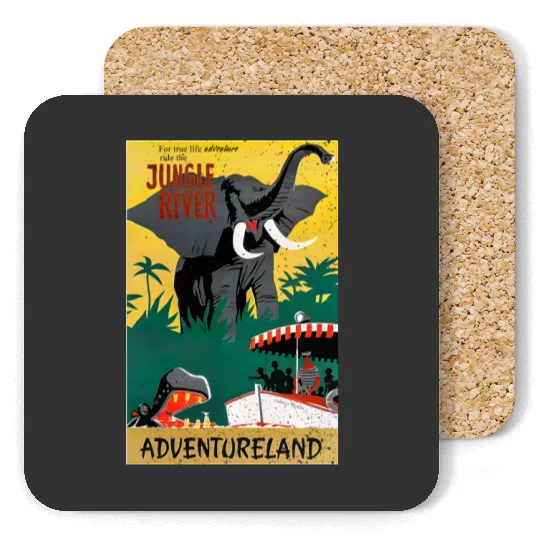 Jungle Cruise Coasters, Disney Jungle Cruise Ride Coasters