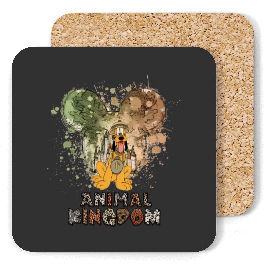 Disney Animal Kingdom Coasters, Disney Pluto Coasters, Animal Kingdom Coasters