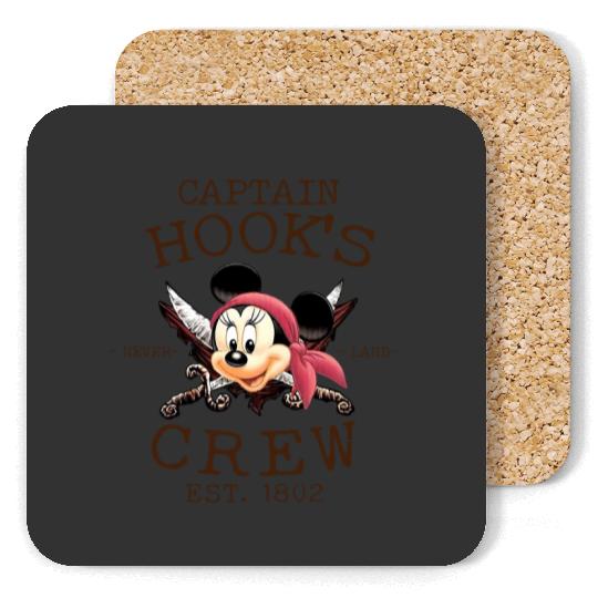 Disney Cruise Coasters, Cruise Disney Coasters, Disney Pirate Coasters