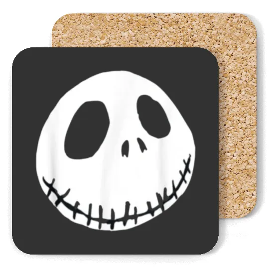 Jàck skèllington, Jàck skèllington halloweeen, Jàck skèllington merch , Jàck skèllington disnèy, Jàck skèllington logo Coasters