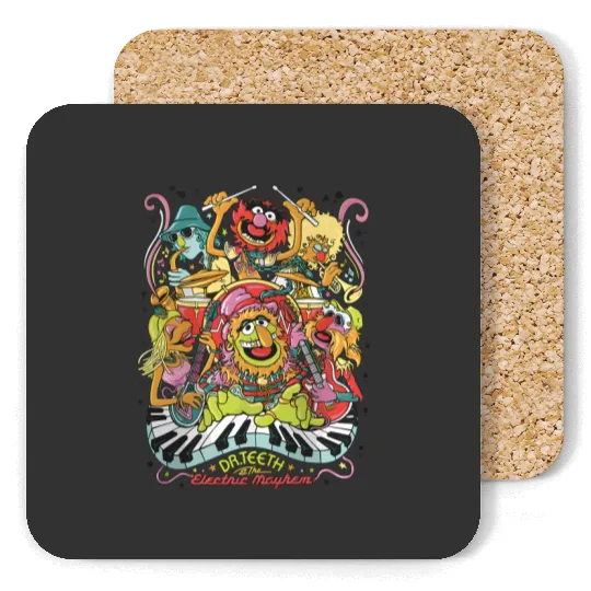 Vintage Disney Muppets Show  Coasters, Muppets Coasters