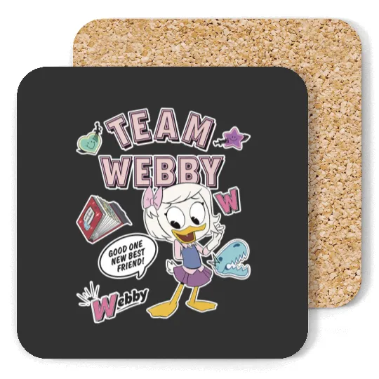Disney DuckTales, Team Webby Collage Coasters, DuckTales Coasters