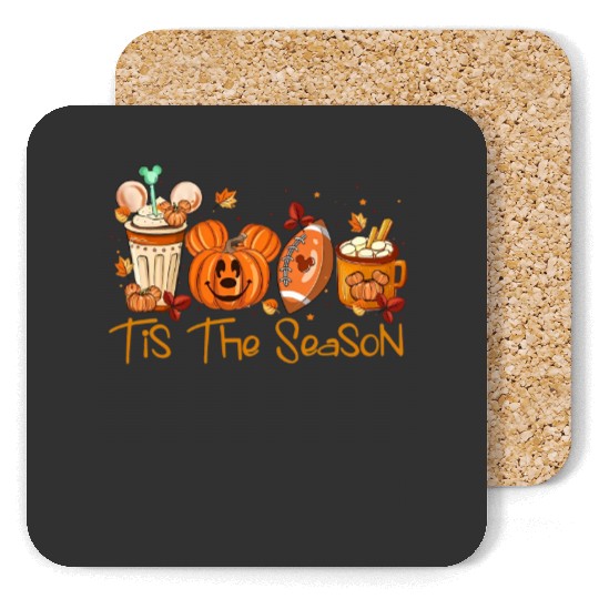Disney Tis The Season Coasters, Disney Fall Coasters