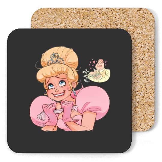 Disney Charlotte Emotions Coasters, Disney Princess Coasters, Princess And The Frog Coasters, Disney Princess Kid Coasters, Family Birthday Gift Kid.