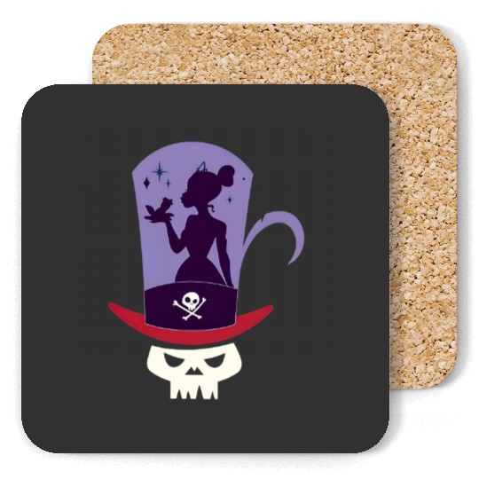 Disney The Princess and the Frog Tiana and Dr. Facilier Coasters