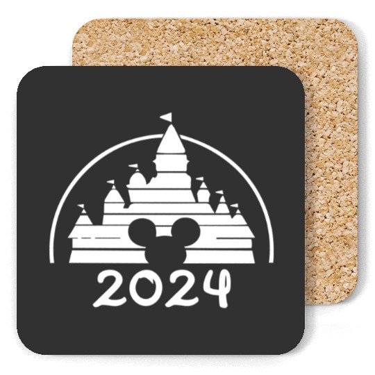 Discover Disney Family Vacation 2024 Mickey And Friends Disney Coasters, Disney Family Matching Coasters