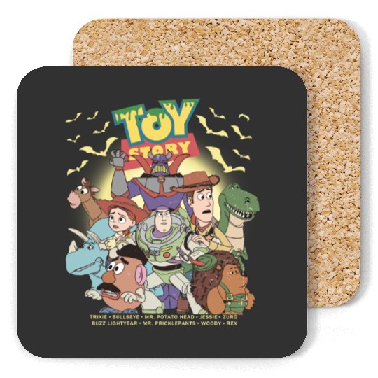 Retro Toy Story Halloween Coasters, Disneyland Halloween, Vintage Toy Story Coasters, Halloween Party 2024