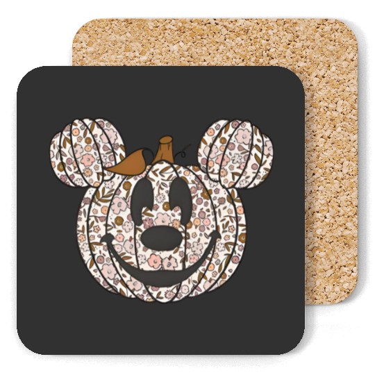 Mickey Pumpkin Head Coasters, Mickey Mouse Halloween Coasters, Disney Pumpkin Coasters, Jack o Lantern Coasters, Disney Halloween Sweater