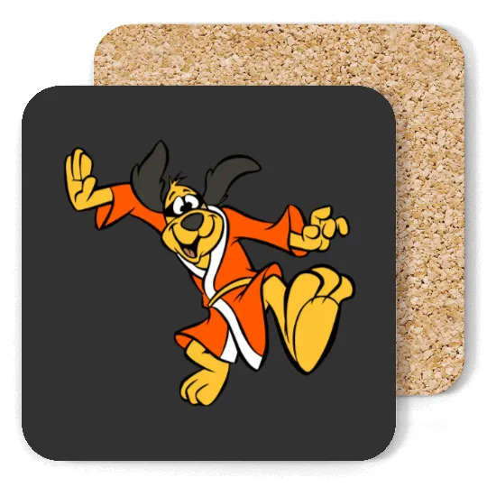 Discover Hong Kong Phooey, 70s Cartoon Coasters, Funny Coasters, Disney Coasters