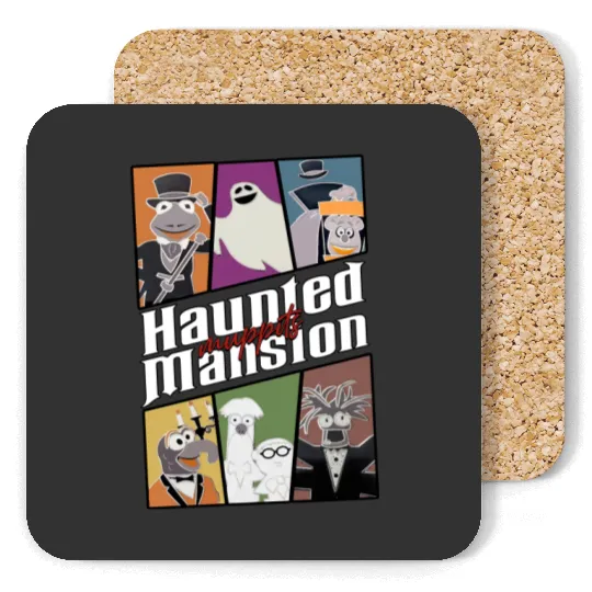 Muppets Haunted Mansion Coasters, Disney Haunted Mansion, Funny Disney Halloween