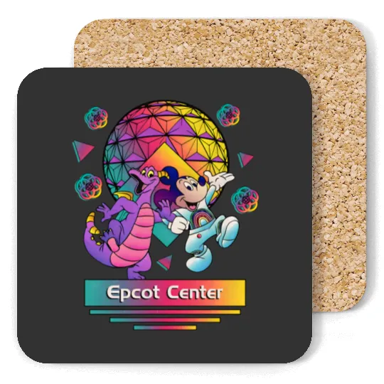 Disney Dragon Figment Coasters, Epcot Figment Coasters