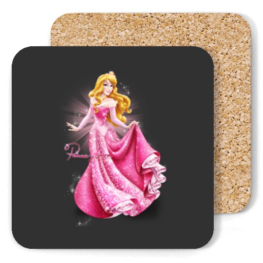 Sleeping Beauty Coasters, Disney Coasters, Aurora Coasters