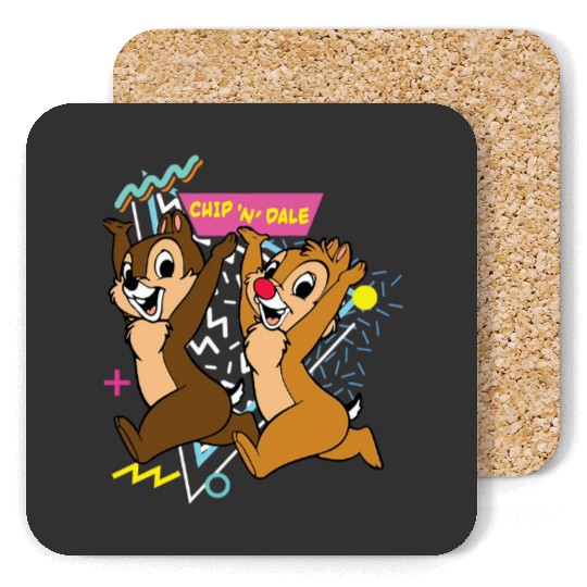 Chip and Dale Coasters,Disney Couple Coasters, Disney Family Coasters, Disney Vacation Coasters