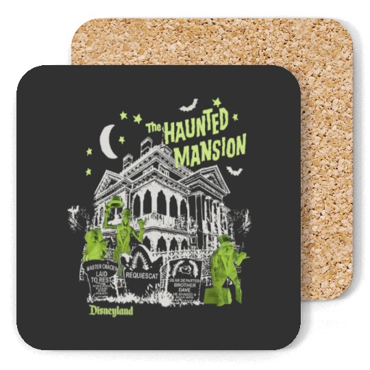 Disneyland the Haunted Mansion Coasters