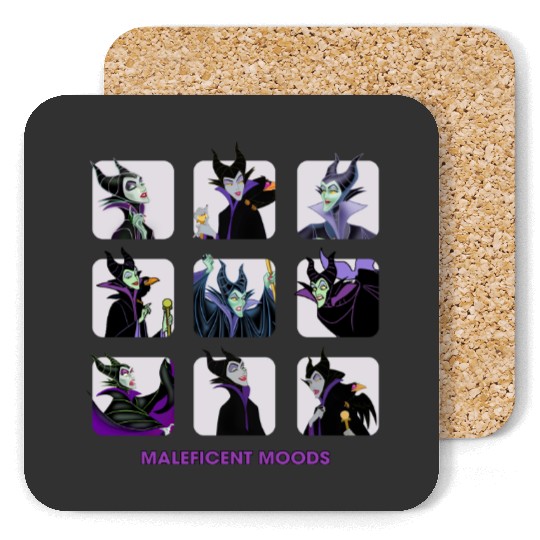 Disney Maleficent Moods Funny Horror Coasters