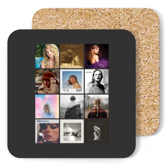 Discover Taylor Album Covers 2024  Coasters