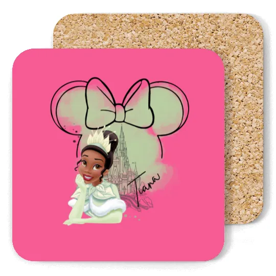 Disney Princess Tiana Castle Coasters, Tiana Princess Coasters
