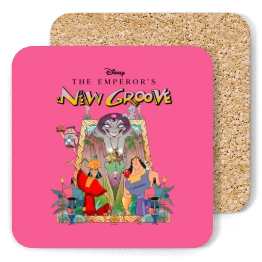 Retro Disney The Emperors New Groove Coasters, The Emperors New Groove Coasters