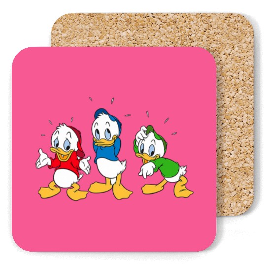 Disney DuckTales Coasters, Disney Huey, Dewey, and Louie Coasters