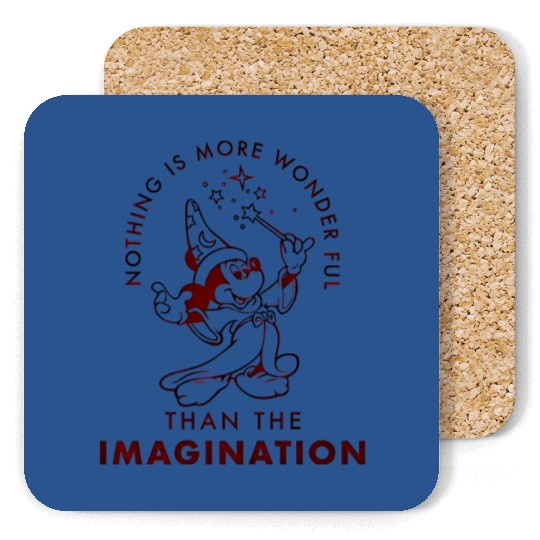Mickey Coasters, Disney Sorcerer Mickey Coasters, Fantasia Coasters, Disneyland Disney World Coasters
