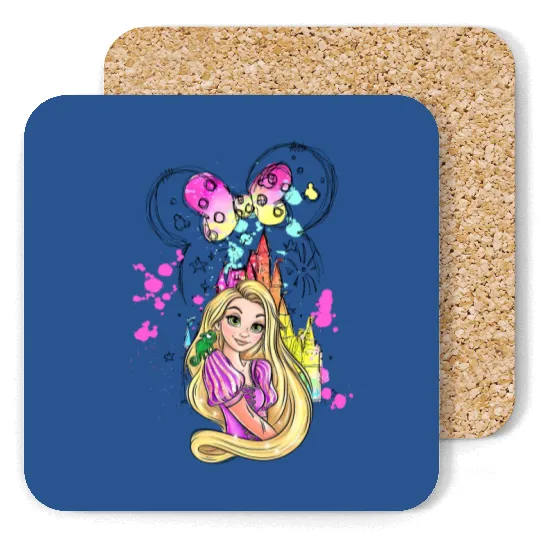 Princess Rapunzel Coasters,Disney Princess Rapunzel