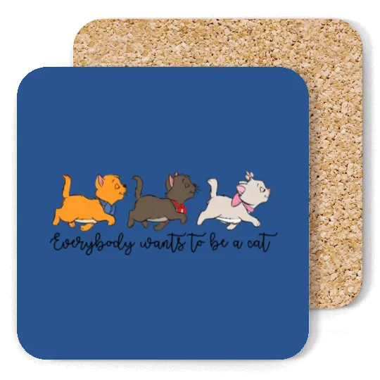 Disney The Aristocats Coasters, Marie Aristocats Coasters, Cat Marie Coasters