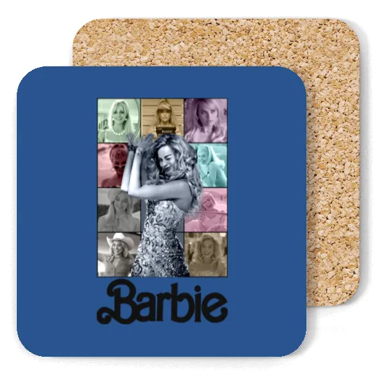 Vintage Barbie Eras Tour Coasters, Barbie Movie 2023 Coasters,Barbie Doll Eras Tour Coasters