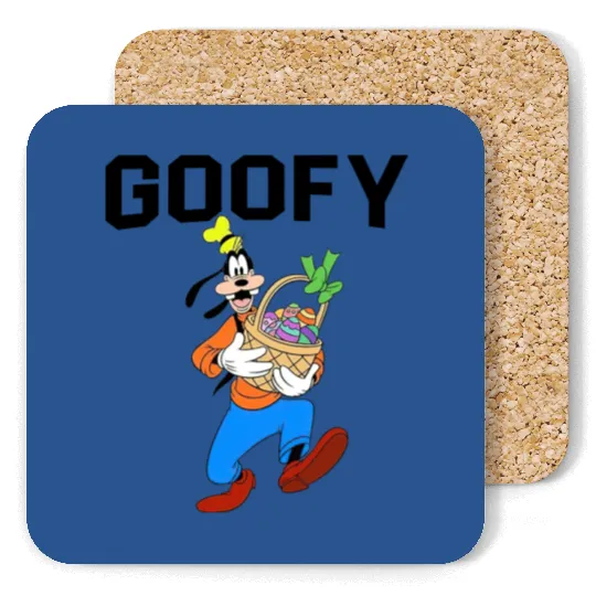 Easter Goofy Coasters, Disney Goofy Easter Coasters, Disney Easter Egg