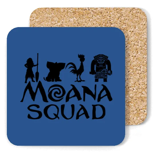 Moana Squad Coasters; Moana Fan Coasters; Maui, Pua, Hei Hei Pullover; Moana Movie Gift; Moana Disney Sweater; Family; Hoody; Jersey; (T295)