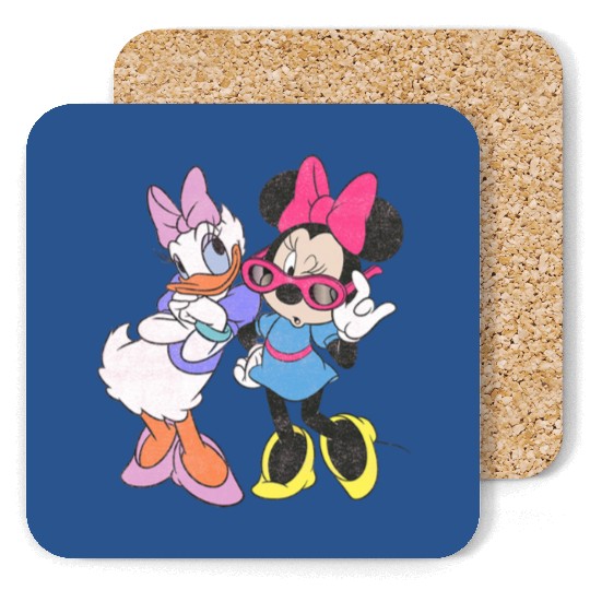 Disney Minnie And Friends Daisy Minnie Coasters, Disney Friends Coasters