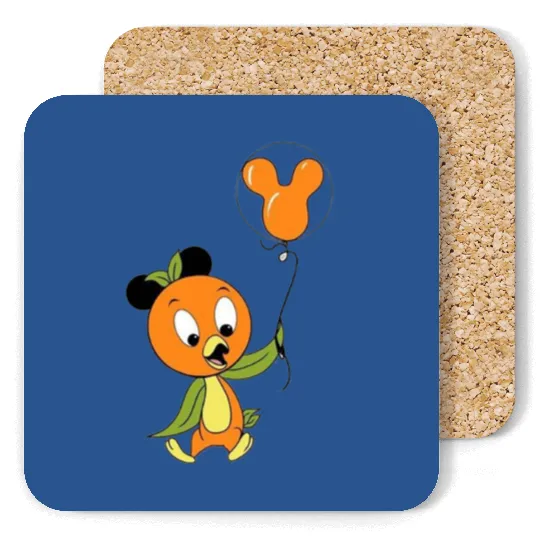 Florida Orange Bird Coasters, Orlando Florida Coasters, Orange Bird Coasters, Disney Trip Coasters, Disneyland Coasters