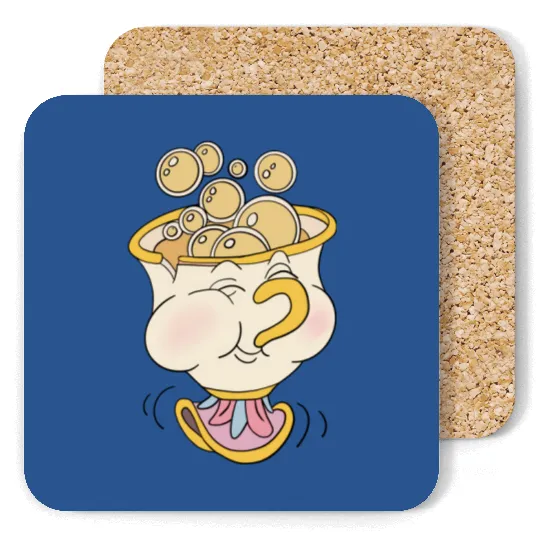 Chip Coasters, Beauty and The Beast Coasters, Disneyland Coasters