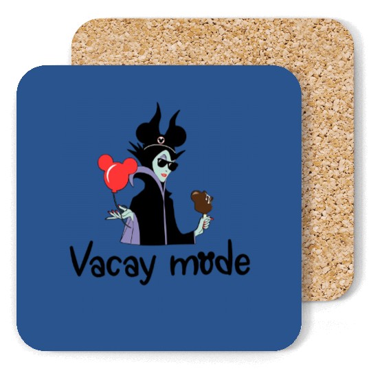 Disney Villains Vacay Mode, Maleficent Queen Sleeping Beauty Villain Coasters