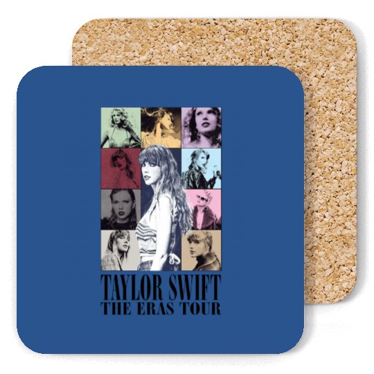 Discover Taylor Eras Tour Poster Coasters