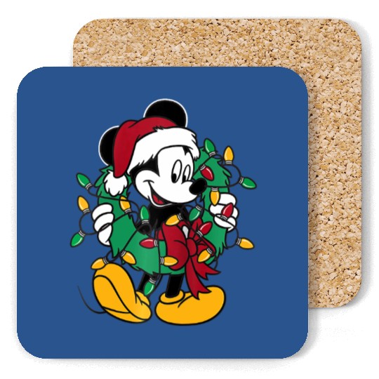 Disney Mickey Mouse Lights Raglan Baseball Coasters Coasters