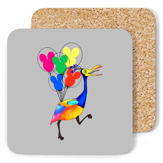 Disney Up Coasters, Kevin Up Coasters, Up Balloon Coasters, Disney Balloon Coasters