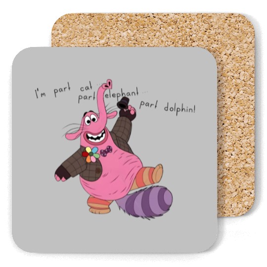 Part Cat Bing Bong Coasters, Inside Out Coasters, Disney Vacation Coasters